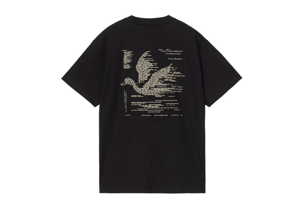 Kurzarm-T-Shirt mit gestanztem Muster