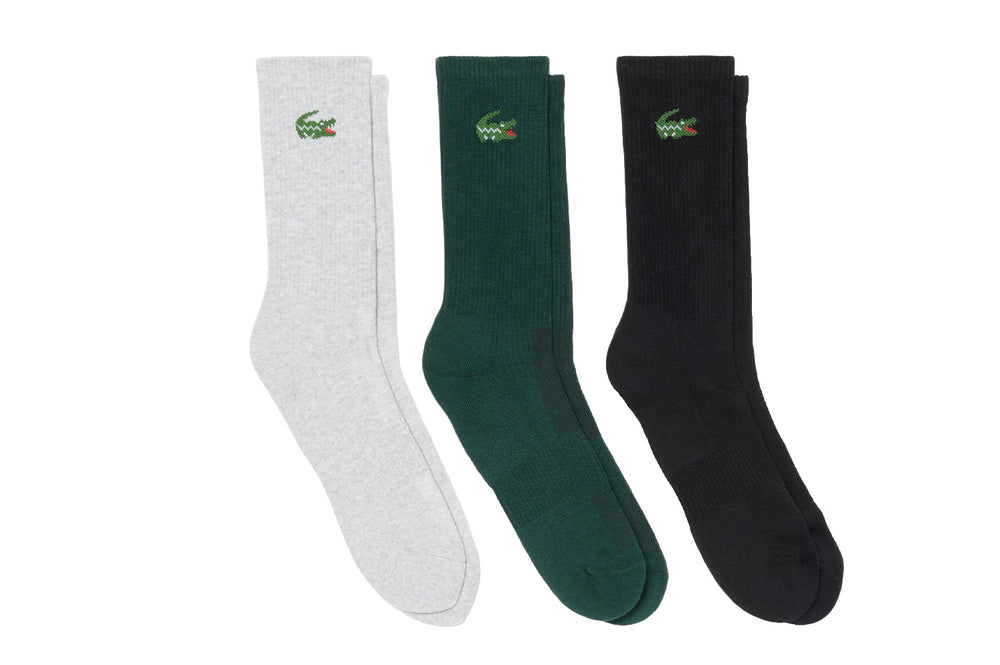 3er-Pack Rippstricksocken