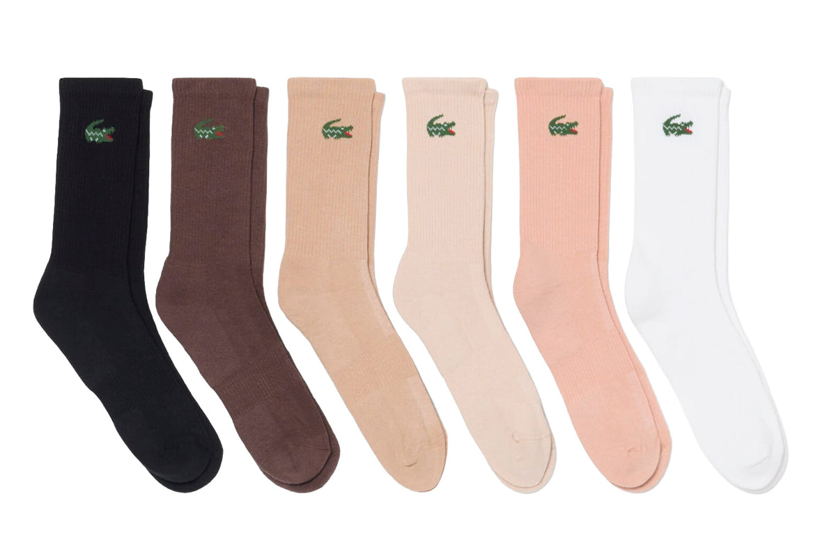 6er-Pack Rippstricksocken
