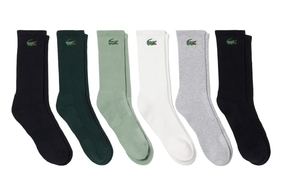6er-Pack Rippstricksocken