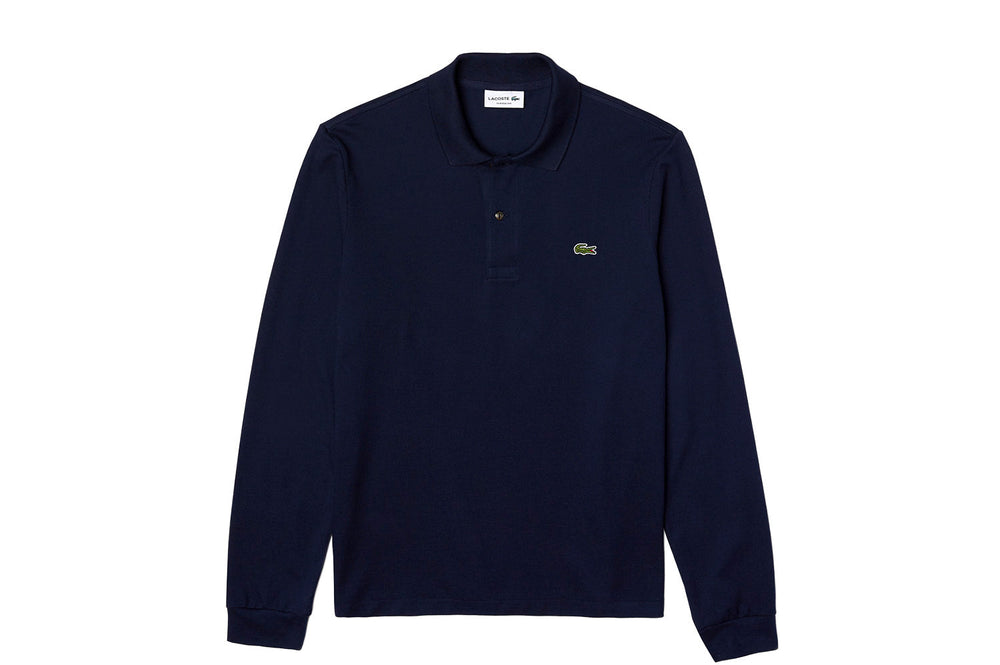 Classic Fit Langarm-Polohemd