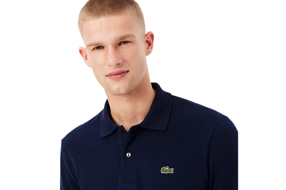 Classic Fit Langarm-Polohemd