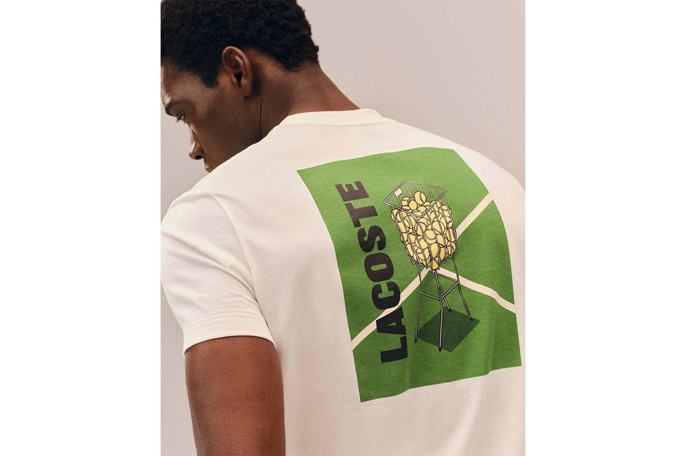Tennis-T-Shirt mit Print und Ultra-Dry-Technologie