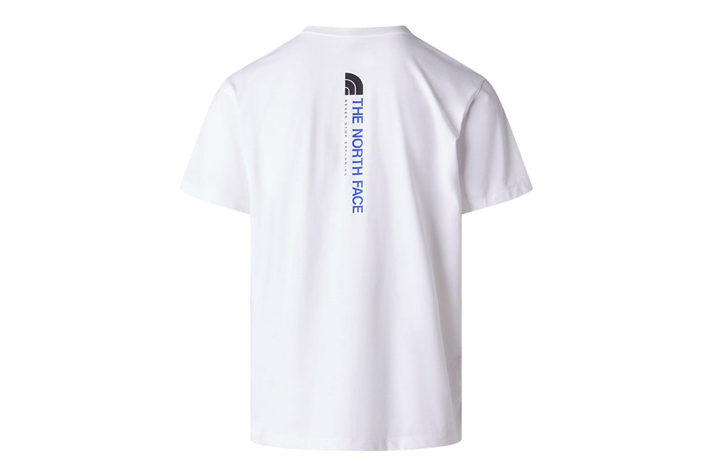 Vertikales Kurzarm-T-Shirt in regulärer Passform