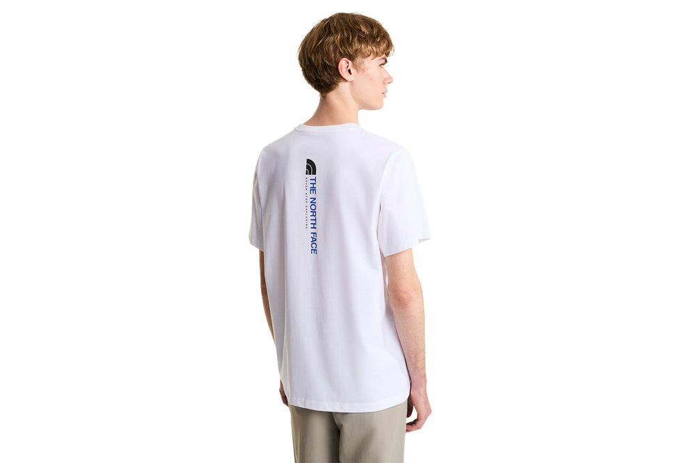 Vertikales Kurzarm-T-Shirt in regulärer Passform